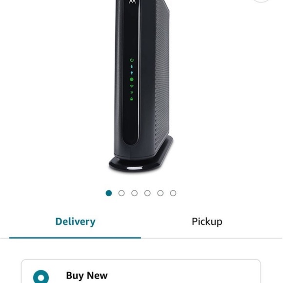 MOTOROLA MG7540 16x4 Cable Modem Plus AC1600 Dual Band Wi-Fi Gigabit Router - Picture 4 of 6